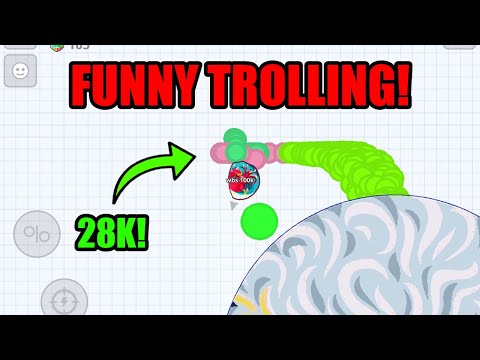DIVERTENTI HACKER MACRO TROLLING *AFK MASS*!! Agario Mobile - RITORNO DELLA VENDETTA - HACKER SKI...