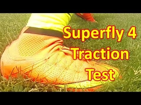 Nike Mercurial Superfly 4 Traction Test + Review