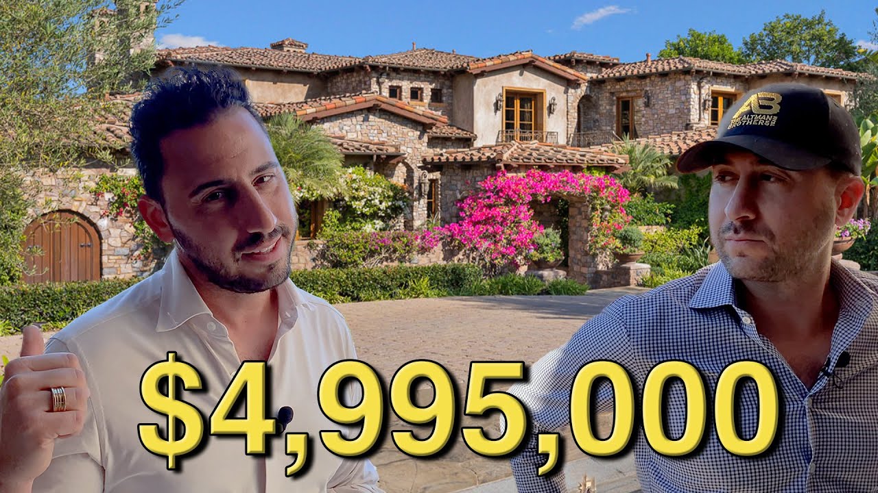 INSIDE a 5M TUSCAN VILLA | JOSH ALTMAN | REAL ESTATE | EPISODE #77