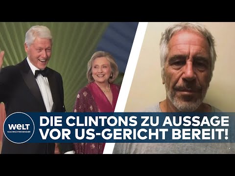 Video Thumbnail: USA: Epstein-Akten setzen Washington unter Druck – Clintons sagen vor Kongress aus!
