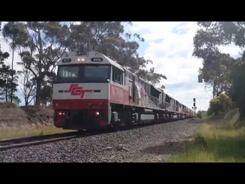 Melbourne bound SCT near Geelong.