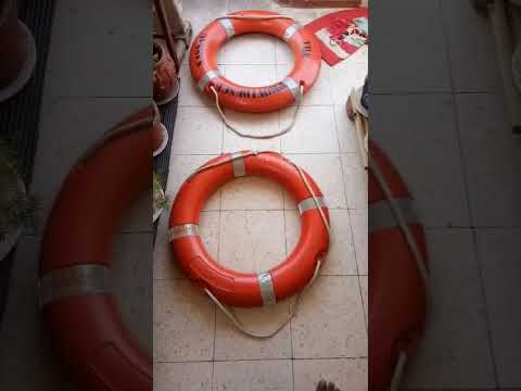 Swimming pool life buoy rings