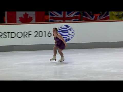 Megan Elizabeth Stark- Bronze Ladies I Free - 2016 Oberstdorf