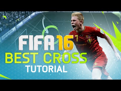 BEST CROSS IN FIFA 16 TUTORIAL! MOST EFFECTIVE CROSS TECHNIQUE! HOW TO SCORE EASY GOALS!!