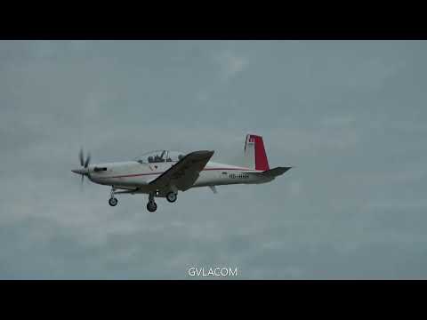 Pilatus PC-7 Mk.II  Pilatus Aircraft  arrival at RIAT 2022