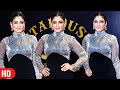 Raveena Tandon L00KS Super STUNNING In Silver Shiny Outfit At Stardust Awards 2023