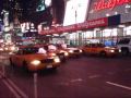 NY2009 Yellow Cabs In Times Square