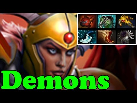 Dota 2 - Demons Plays Legion Commander - Ranked Match Gameplay