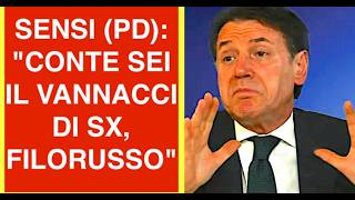 SENSI (PD): "CONTE SEI COME VANNACCI DI SX IL FILORUSSO PROGRESSISTA"