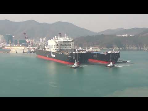 Pioneering Spirit construction time lapse film