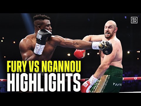 Tyson Fury vs. Francis Ngannou | Boxen | DAZN Highlights (deutsch)