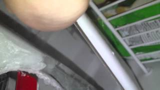 Ice in Evaporator Fan - Frigidaire FRS23W3AW1 Refrigerator