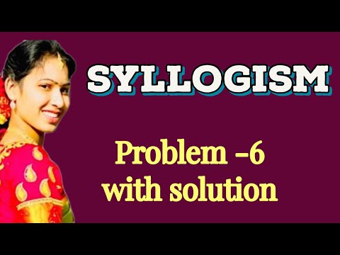 Competitive reasoning problem and solution syllogism