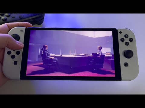 Control Ultimate Edition - Cloud Version - 4 min REVIEW | Switch OLED handheld gameplay