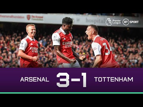 Arsenal v Tottenham (3-1) | Gunners Overpower Spurs To Maintain Top Spot | Premier League Highlights