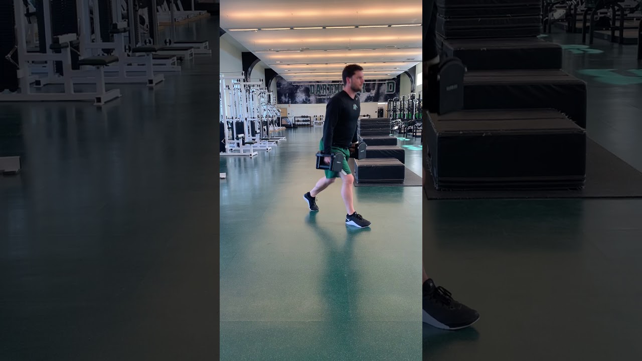 Dumbbell Split Squat Jump