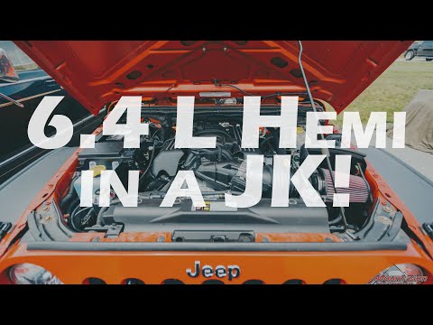 6.4L HEMI SWAP Jeep Wrangler JK 392 V8 - Big Power for your JK!