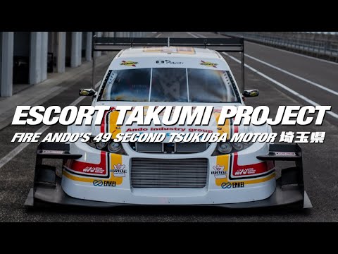 Fire Ando's 49 Second Tsukuba Motor Build - Escort EVO Takumi Project