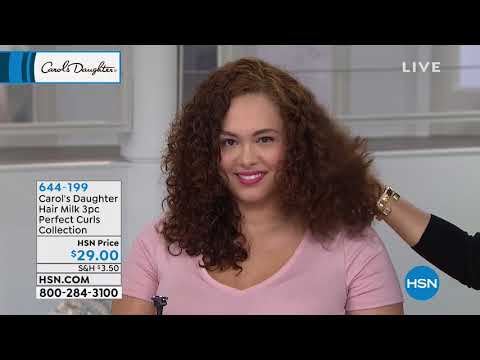 Carol's Daughter Hair Milk 3piece Perfect Curls Collecti...