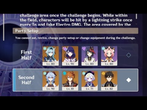 [Genshin Impact] New Spiral Abyss 2.4 Floor 9- Eula and Ganyu carry