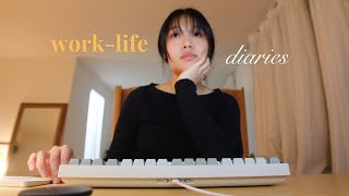 work-life diaries | seasonal changes, managing stress & anxiety, packing for asia