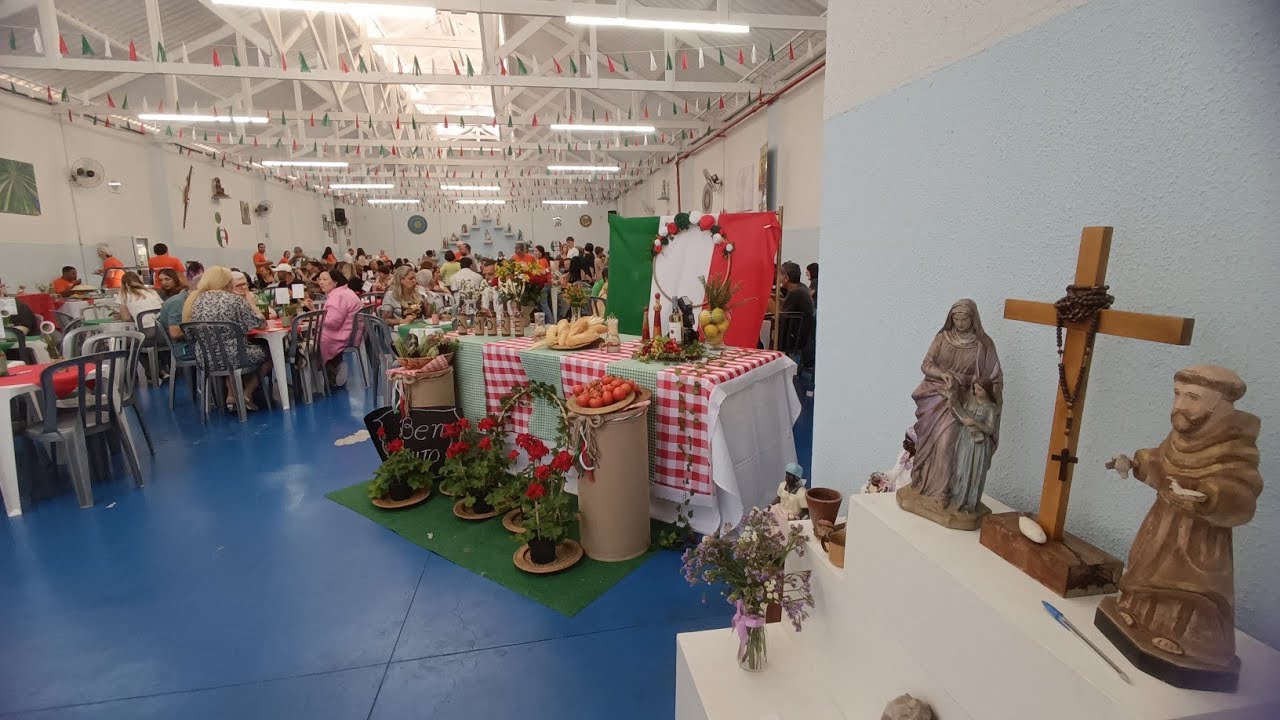 Festa Italiana no Instituto de Umbanda Sagrada Saraceni