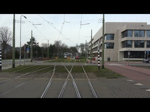 HTM R-NET tramlijn 2 (Den Haag) Kraayenstein - Leidschendam Leidsenhage | Siemens Avenio 5041 | 2017