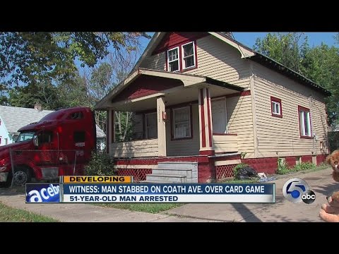 11: Man stabbed over card game on Coath Ave