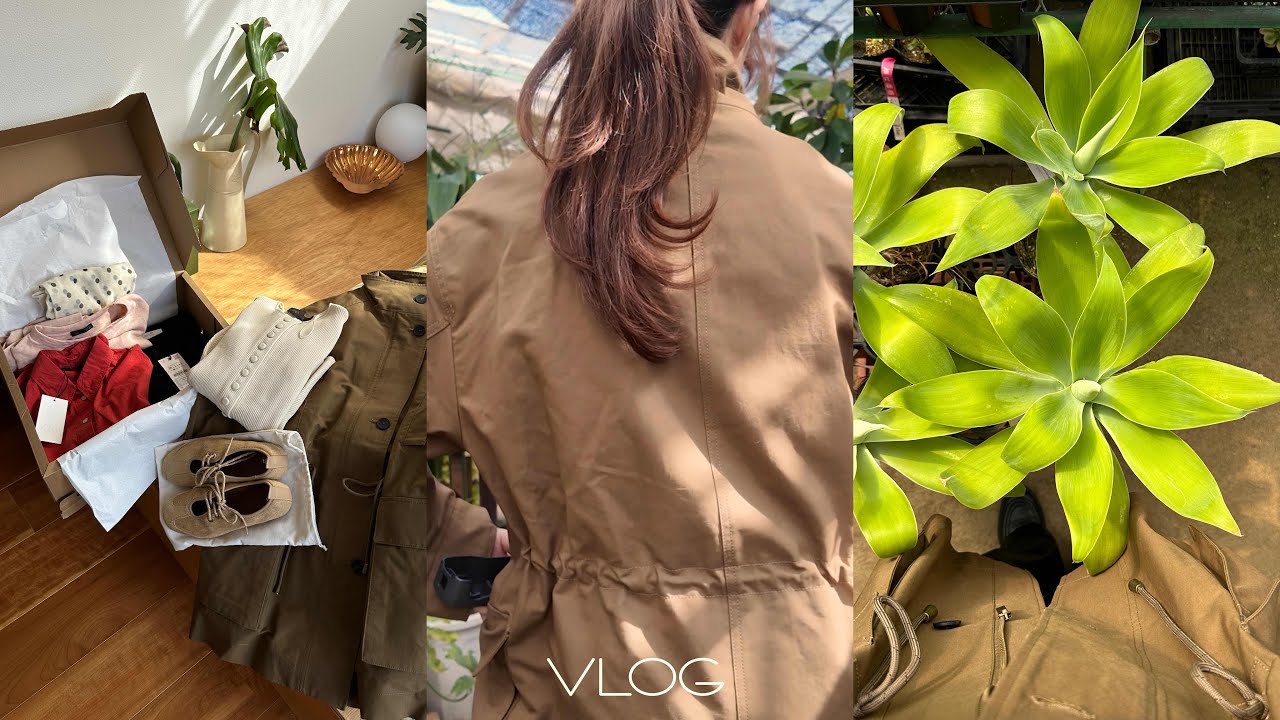 [VLOG]春服を調達.10万円分爆買い_ZARA,H&M/ ケバブ作り/グリーンショップ/お部屋のリセット