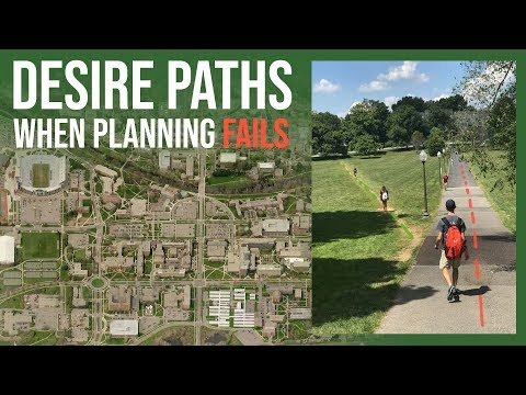 Desire Paths: When Urban Planning Fails