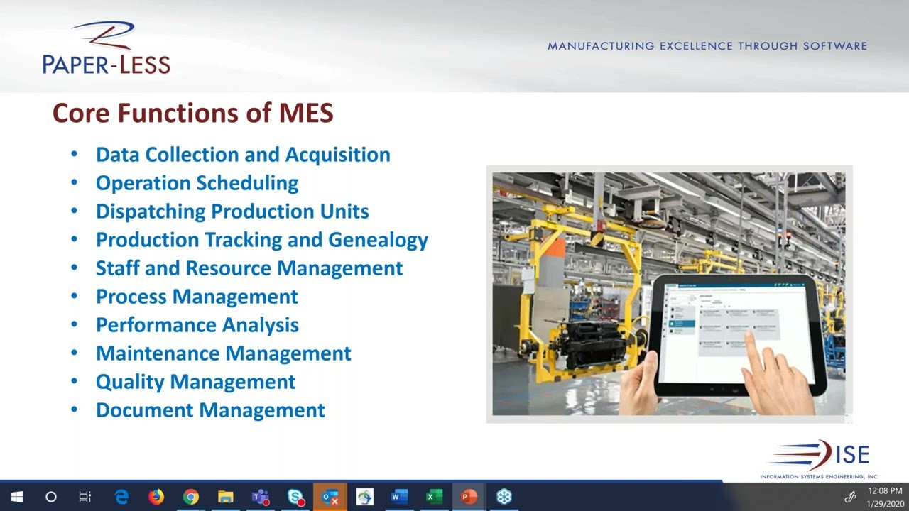 Manufacturing Execution System - What is it