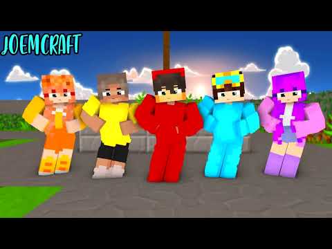 CHICKEN WINGS MEME DANCE | CASH, MAI, ZOEY, NICO, SHADY | GANGNAM STYLE DANCE  - Minecraft Animation