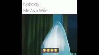 me as a wife 🤩🤩WhatsApp status whatsapp funn