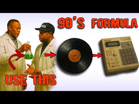 How to make 90's BOOM BAP beats (EASY 3 STEP FORMULA)