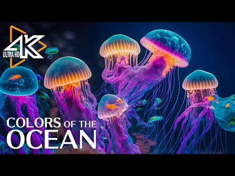 The Ocean 4K - Captivating Moments with Jellyfish and Fish in the Ocean - Relaxation Video #2