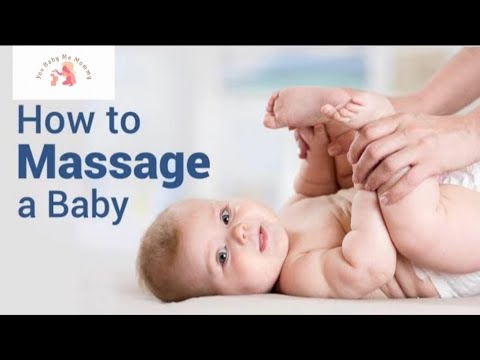 How To Massage A Baby - Techniques & Tips #BabyMassage #BabyMassageTips