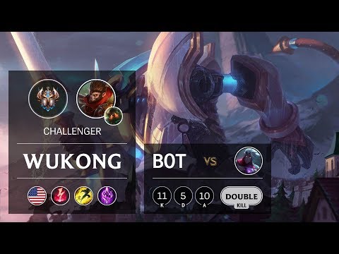 Wukong Bot vs Varus - NA Challenger Patch 9.12