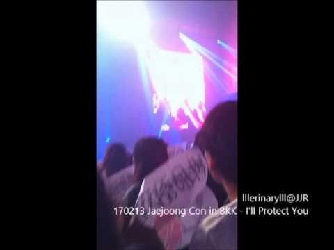 [FANCAM] 170213 Jaejoong con in BKK - I'll protect you