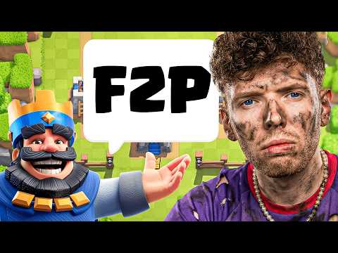 I'M STARTING BACK IN CLASH ROYALE...😨 (Hardcore F2P Project)