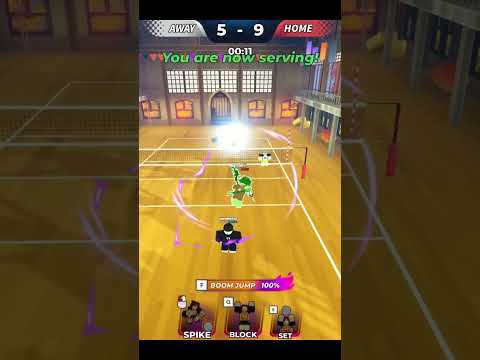 HIDARI IS TOO POWERFUL #roblox #volleyballlegends #anime