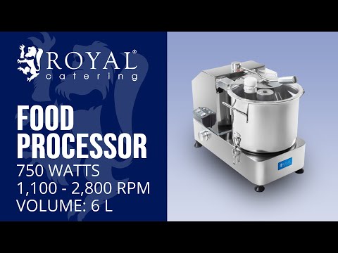 video - Food processor - 6 liter