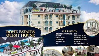 Luxury Vintage Guesthouse Apartments in Cameroon। Rovie Estate Buea