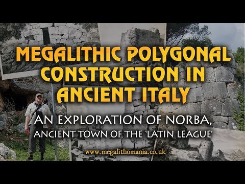 Norba | Megalithische Polygonkonstruktion im antiken Italien | Megalithomanie