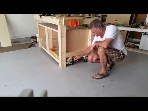 Very simple Retractable casters