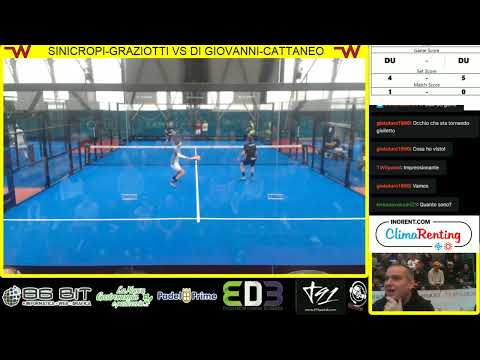 WE PADEL GALLARATE OPEN 10.000 difese assurde di Cattaneo Di Giovanni vs Sinicropi-Graziotti