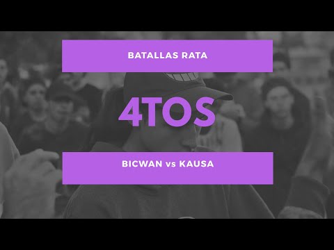 BICWAN vs KAUSA - 4tos - Batallas Rata 1vs1 2018