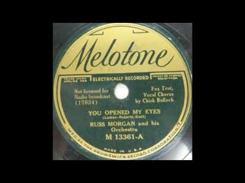 Russ Morgan & his orchestra - You Opened My Eyes (1935)