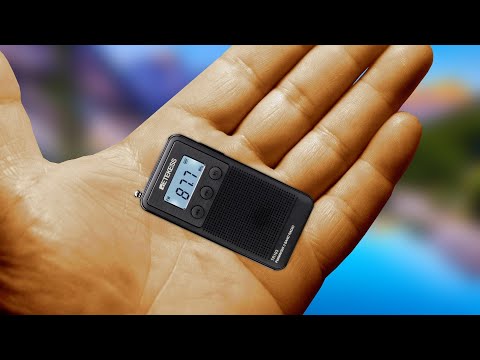 Самое Маленькое Радио с AliExpress! Супер Мини Радиоприемник Retekess TR103 Обзор и Сравнение с V115