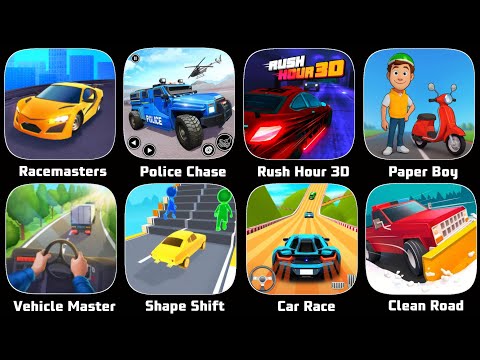 Real Police Car Chase Simulator 3D - Android Gameplay,Vehicle Master,Racemasters,Rush Hour 3D,Car