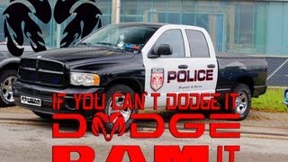 preview picture of video 'Extreme Dodge Ram no Muffler police sound camera crash'